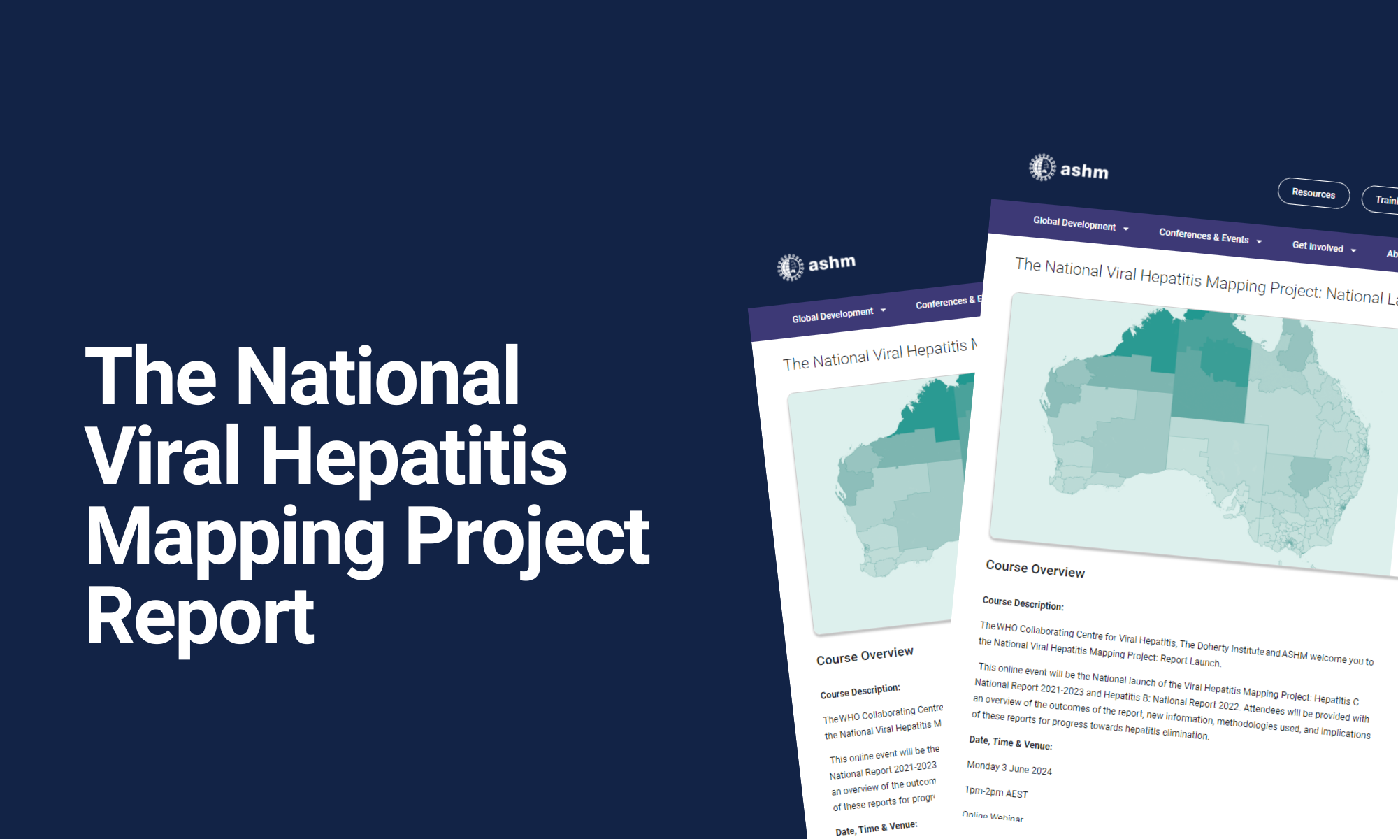 The latest Viral Hepatitis Mapping Project reports available now | ASHM ...
