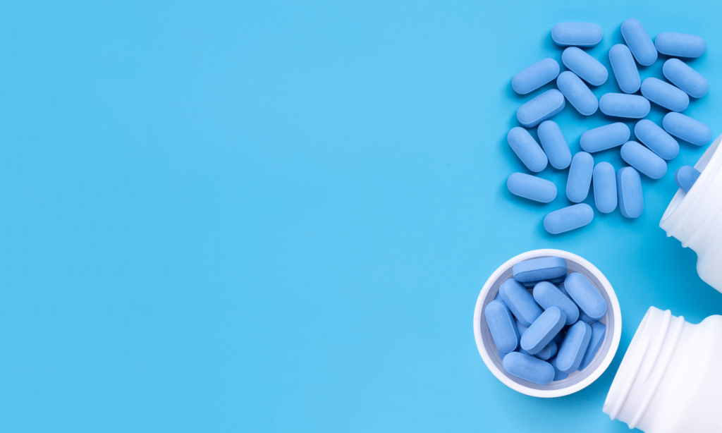 Blue pills.
